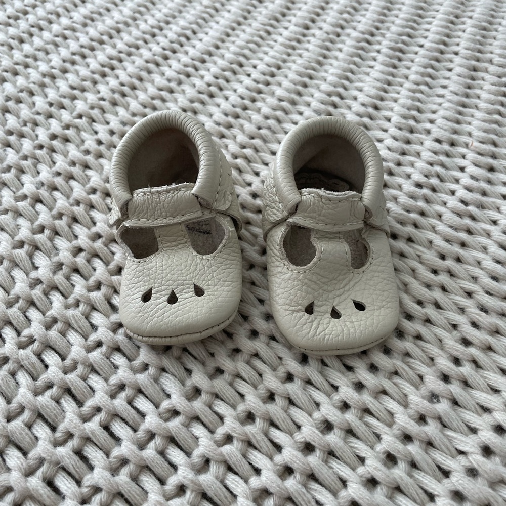 Freshly picked Mary Jane moccasins